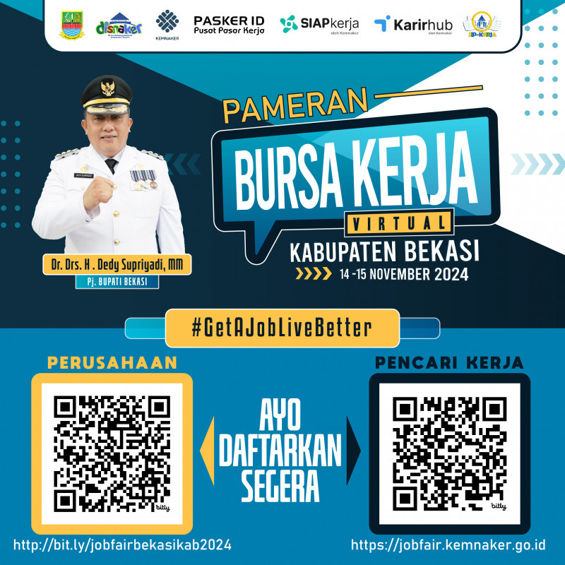 Pameran Bursa Kerja Virtual Bekasi