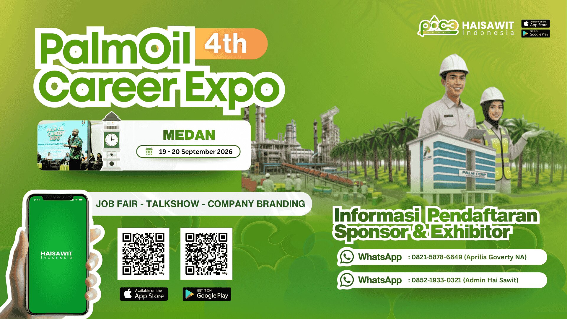 Palm Oil Career Expo (POCE 4th) Medan