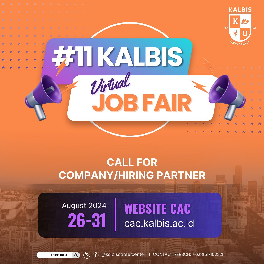 #11 KALBIS Virtual Job Fair 2024 Nasional
