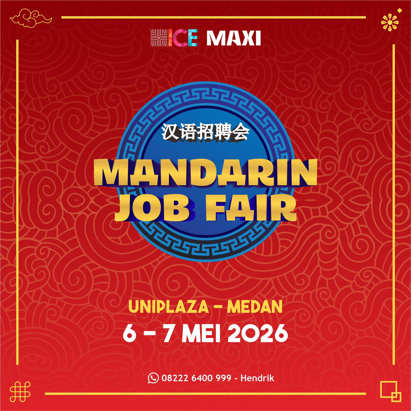 MANDARIN JOB FAIR 2026  Medan