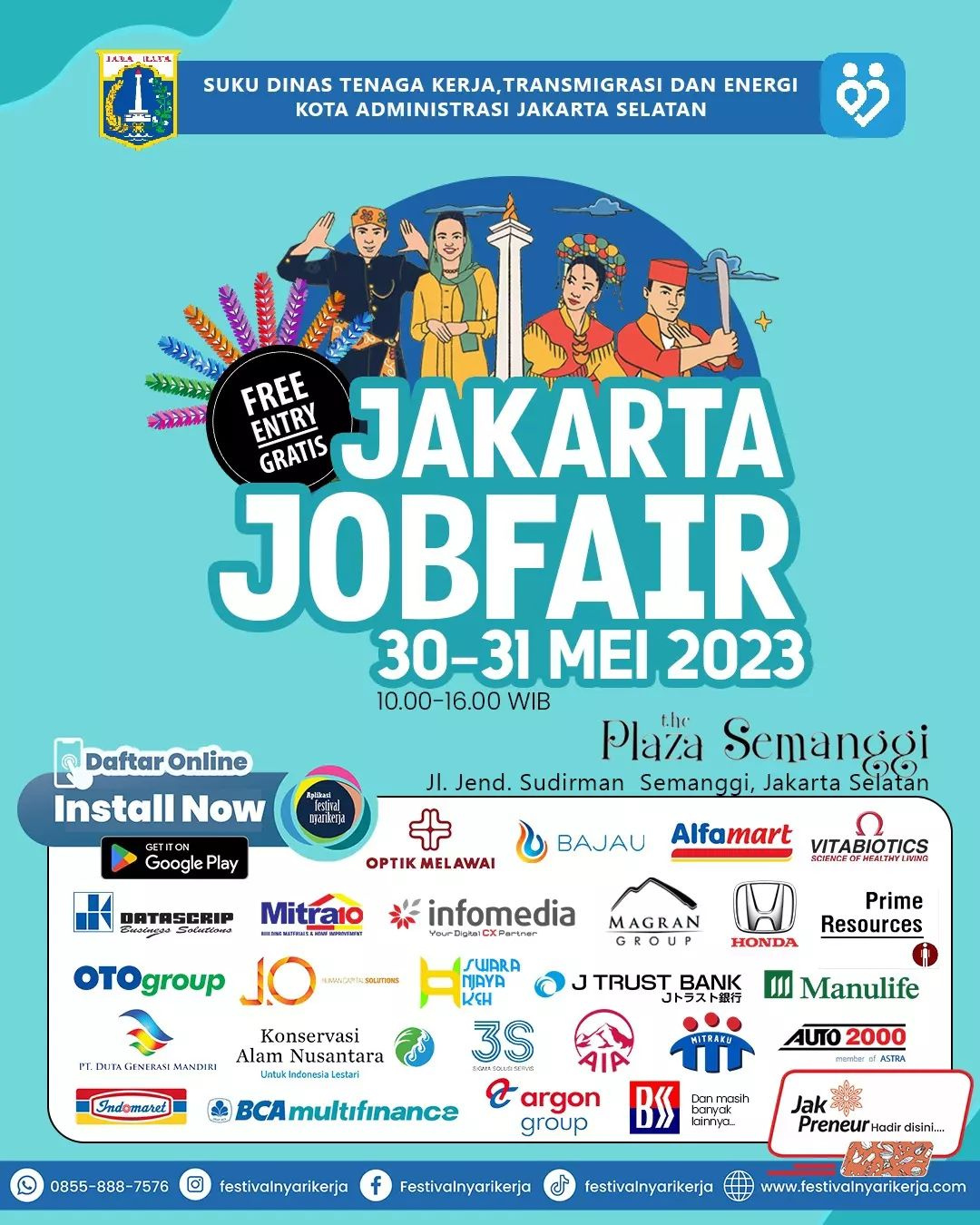 Jakarta Job Fair Jakarta Selatan 3031 Mei 2023 Festival NyariKerja