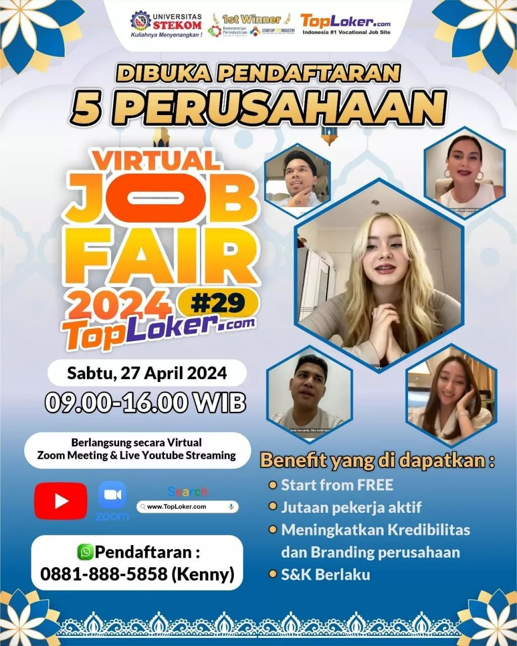 Virtual Job Fair #29 Nasional