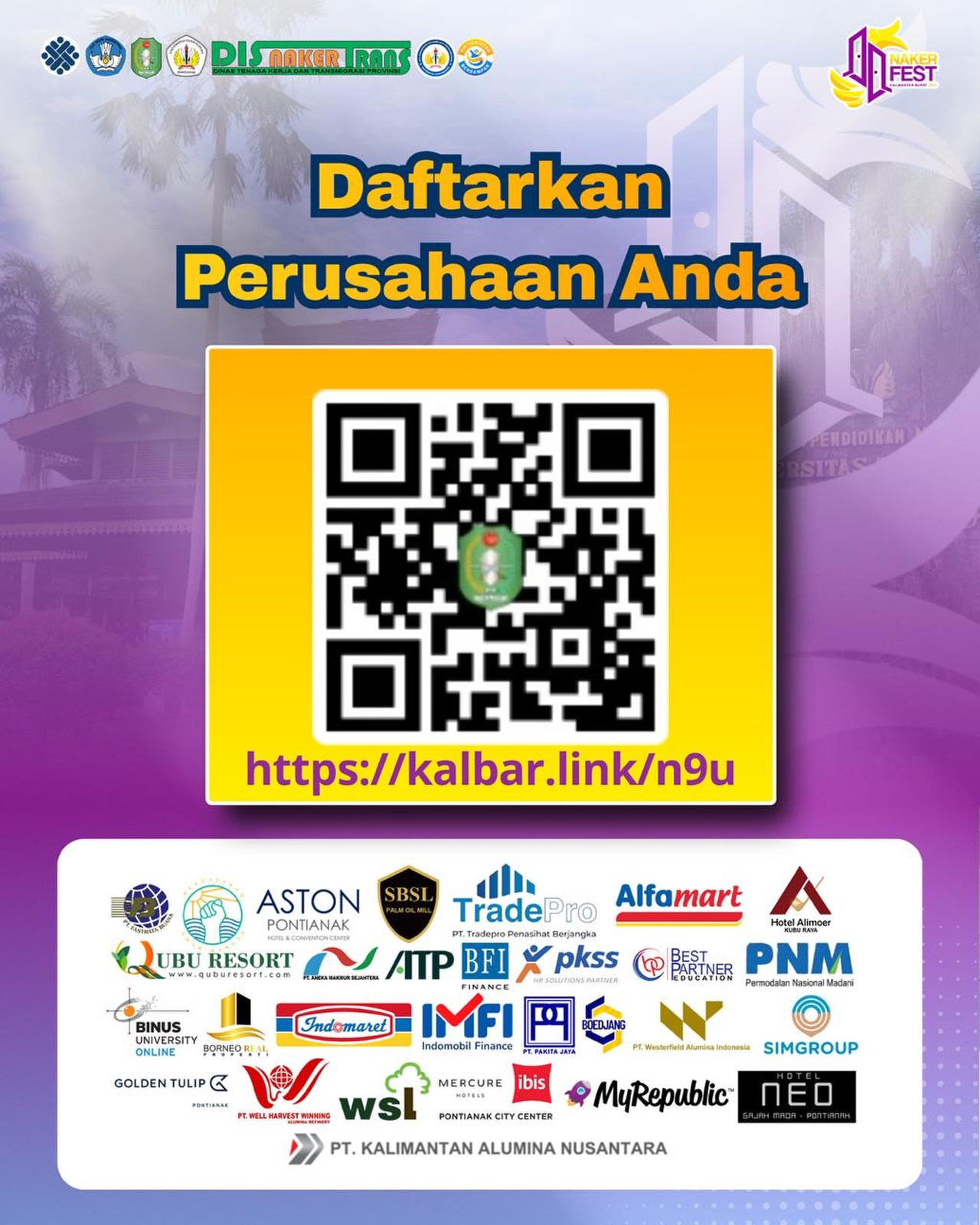 Kalbar Naker Fest 2026 Pontianak